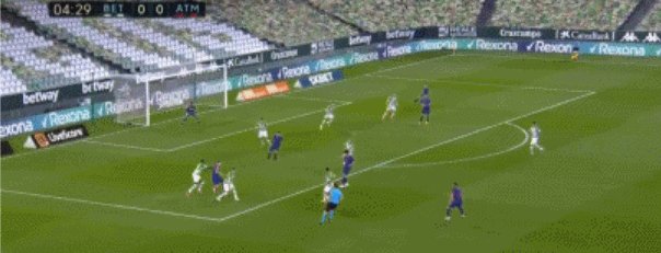 体育直播-【西甲】卡拉斯科破门 马竞1比1贝蒂斯领先皇马1分